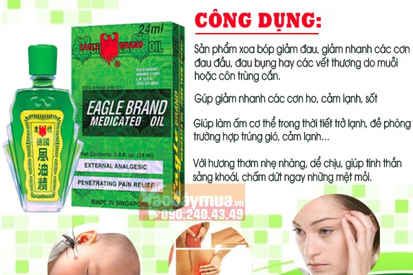 Loại Dầu gió được thích và sử dụng nhiều ở Việt Nam